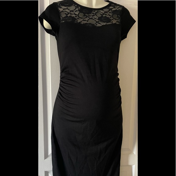 Dresses & Skirts - Blue belle maternity black dress size 10